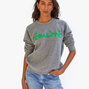 Clare V “Egalite” sweatshirt - L